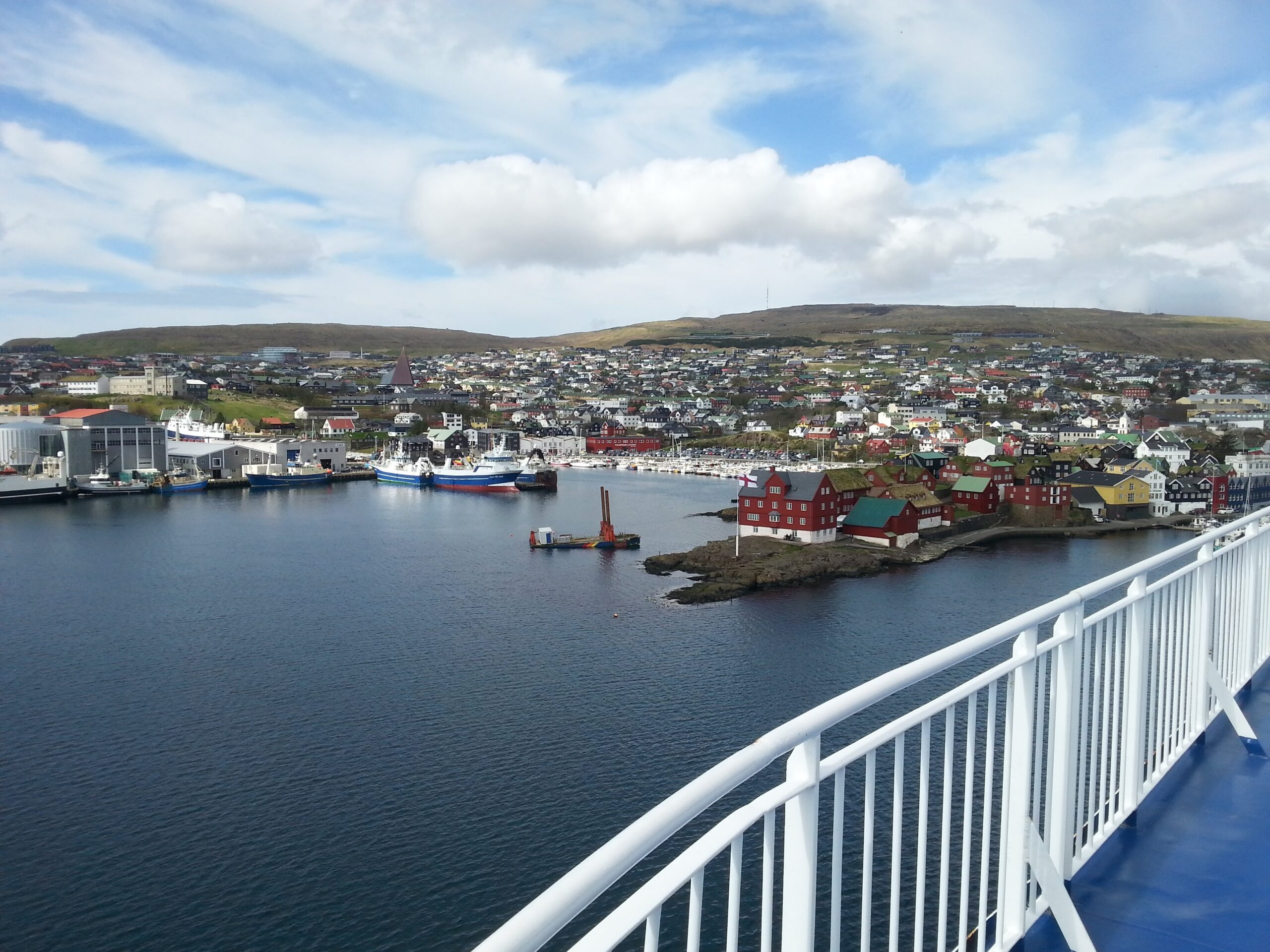 Torshavn Smyrilin kyydistä